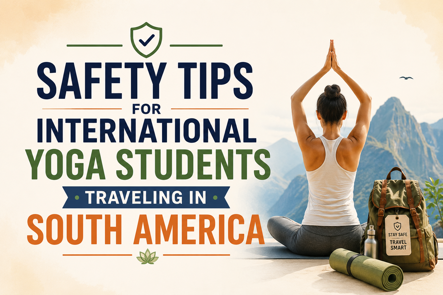 Safety Tips for International Yoga Students Traveling in South America